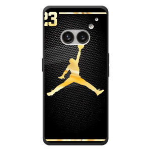 Силиконовый Чехол Nike Air Jordan на Nichts Telefon (2а) Plus – Джордан 23