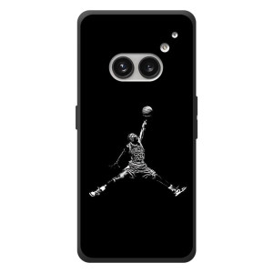 Силиконовый Чехол Nike Air Jordan на Nichts Telefon (2а) Plus – Джордан