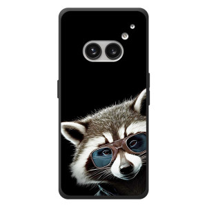 Силиконовый Чехол с Енотами на Nothing Phone (2a) Plus – Стильный Енот