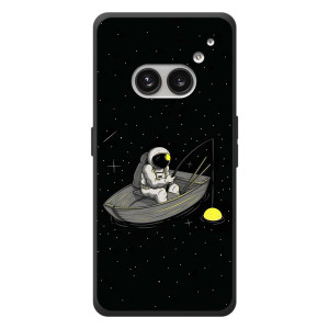 Силіконовый Чохол з принтом "Космонавти" на Nothing Phone (2a) Plus – Космонавт на рибалці