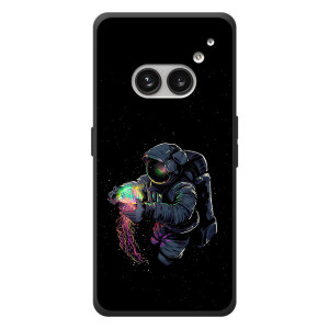 Силіконовый Чохол з принтом "Космонавти" на Nothing Phone (2a) Plus – В руках земля