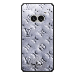 Текстурный Чехол Louis Vuitton для Nichts Telefon (2а) Plus – Белый ЛВ