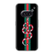 Чохли бренд ГУЧЧІ для Nothing Phone 2a – Змій Гуччі