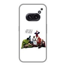 Чохли для Nothing Phone 2a (Для Християн) – Ісус супергерой