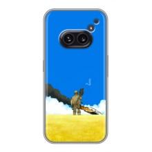 Чехлы на военную тематику для Nothing Phone 2a – Попадание