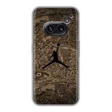 Чехлы для Nothing Phone 2a - с картинкой JORDAN (AlphaPrint) (Logo Jordan)