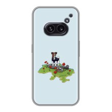 Чехлы с картинкой собаки Патрон для Nothing Phone 2a (AlphaPrint) (Сапер Пес)