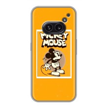 Чехлы с принтом Микки Маус на Nothing Phone 2a – Испуганный Микки