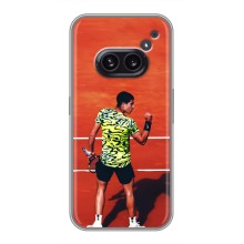 Чехлы с принтом Спортивная тематика для Nothing Phone 2a – Алькарас Теннисист