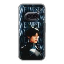 Чехлы с принтом Уэнсдей на Nothing Phone 2a – Уэнздей с ушками