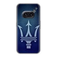 Чохли з тематикою "Круті машини" на Nothing Phone 2a – Лого Maserati