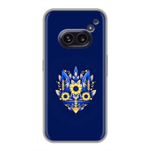 Чохли для Nothing Phone 2a Укр. Символіка (AlphaPrint) (Квітковий Герб)