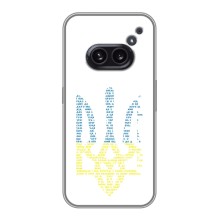 Чохли для Nothing Phone 2a Укр. Символіка (AlphaPrint) (Герб з букв)