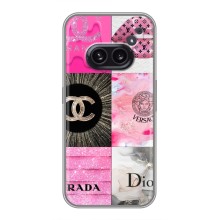 Чохол (Dior, Prada, YSL, Chanel) для Nothing Phone 2a (Модніца)