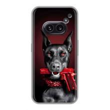 Чохол ДОБЕРМАН  для Nothing Phone 2a – Доберман злий