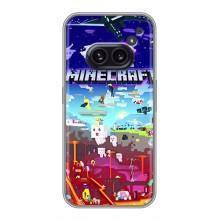 Чехол майнкрафт для Nothing Phone 2a – MINECRAFT