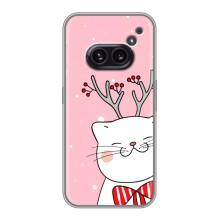 Чехол на тематику: Коты для Nothing Phone 2a – Зимний кот