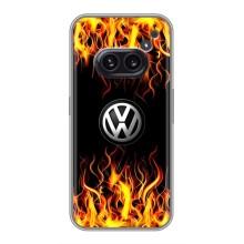 Чехол "Фольксваген" для Nothing Phone 2a – Огненный Лого