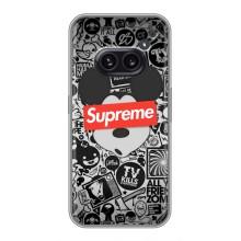Чохол з Брендами одягу на Насінг Фон 2а – Supreme Маус