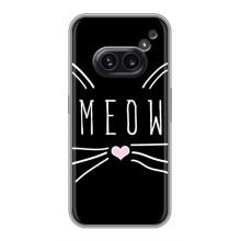 Бампер с изображением Котиков для Насинг Фон 2а (КОТИК MEOW)
