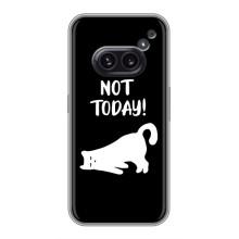 Бампер с изображением Котиков для Насинг Фон 2а (Not Today)