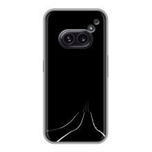 Чехол с картинками на черном фоне для Nothing Phone 2a – Дорога