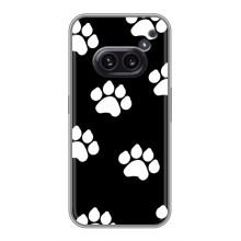 Бампер для Nothing Phone 2a с картинкой "Песики" – Следы собак