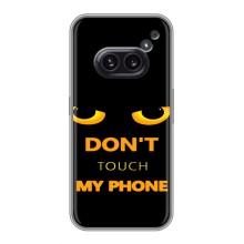 Чохол з Прикольним Принтом на Nothing Phone 2a – Не чіпай мій телефон