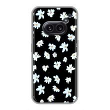 Чехол с ромашками на Nothing Phone 2a – Маленькие ромашки