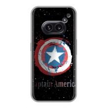 Чехол с Щитом Капитана Америки на Nothing Phone 2a – Щит Капитана