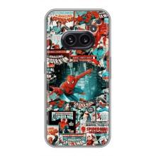 Чехол Супергерой Человека Паука на Nothing Phone 2a – Комиксы Человек Паук
