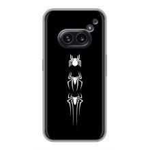 Чехол Супергерой Человека Паука на Nothing Phone 2a – Лого паука