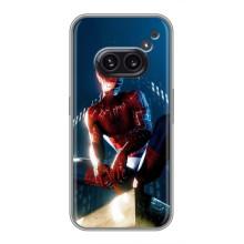 Чехол Супергерой Человека Паука на Nothing Phone 2a – Паук на доме