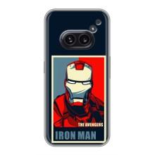 Чехол Супергерой Железный человек на Nothing Phone 2a – Art Iron man