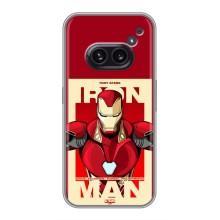 Чехол Супергерой Железный человек на Nothing Phone 2a – Iron man