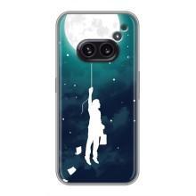 Чехол (ТПУ) с планетами на Nothing Phone 2a – To The moon