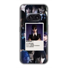 Чохли Венсдей на Nothing Phone 2a Уенсдей (AlphaPrint) (колаж Венздей)