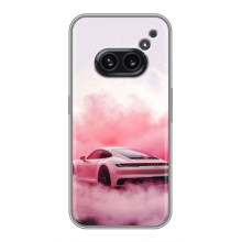 Чохол з авто Порше для Nothing Phone 2a – Рожевий Порше