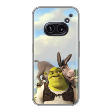 Чохол з мультфільмом Шрек на Nothing Phone 2a – Шрек і осел