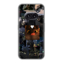 Чехол как приручить дракона на Nothing Phone 2a (Дракон коллаж)