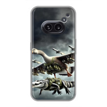 Чохол з мемами траралело тралала для Nothing Phone 2a – Гусіні і крокоділо