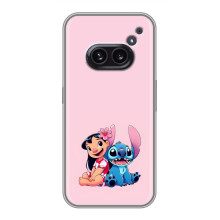 Чехол с принтом Стич на Nothing Phone 2a (Лило и Стич)
