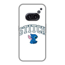 Чехол с принтом Стич на Nothing Phone 2a (Стич лого)
