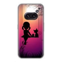 Девчачий Чехол для Nothing Phone 2a – На качели