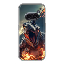 Чехол с картинкой «Хищники» для Nothing Phone 2a – Динозавр