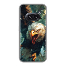 Чехол с картинкой «Хищники» для Nothing Phone 2a – Орёл
