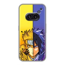Купить Чохли на телефон з принтом Anime для Nothing Phone 2a (Naruto Vs Sasuke)
