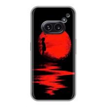 Летний Чехол на Nothing Phone 2a – Красный Закат