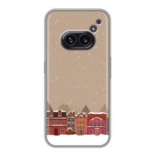 Новорічні, Святкові Чохли для Nothing Phone 2a - 2024 год (Зимове місто)