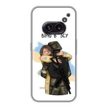 Патриотический Чехол для Nothing Phone 2a – Верим в ЗСУ